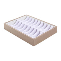 Bangle Organizer Tray with Grooves Rectangular for Showrooms, Jewelers