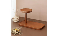 Desktop Cosmetic Stand Elegant Design 2-Tier Makeup Organizer for Dressing Table