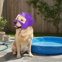 Waterproof Dog Ear Cover Adjustable Drawstring Pet Shower Cap Comfortable