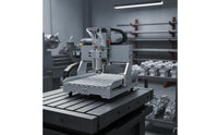 Multi-Material Desktop CNC Engraving Machine High Precision Small CNC Milling Machine 4-Axis Machining Tool Industrial Grade for Hobbyists