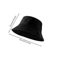 Black Pail Hat Unbranded Headwear Breathable for Men