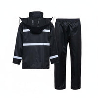 Reflective Rain Suit Windproof High Visibility Rain Jacket and Pants Breathable