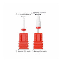 Ceramic Nail Professional Quality Manicure Grinding Head for Home Use