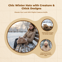Winter Knit Cap Soft Plush Ear Cover Fall & Winter Youth