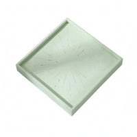 Square Jewelry Display Tray Recessed Top Band Display Tray Textured