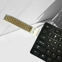 Rhinestone Keyboard Strap Personalized Decoration Decorative Keyboard Streamer for Enthusiasts