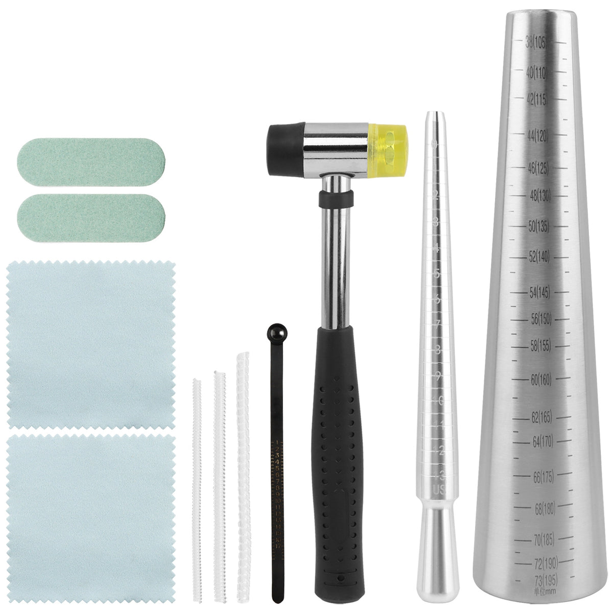 11 Pieces Bracelet Shaping Kit Engraved Sizing Tool Set Comprehensive