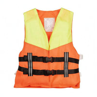 Children's Life Vest Orange and Yellow Child Reflective Vest Secure Fit