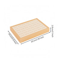 Band Display Tray Cream Surface Retail Showcase Shallow