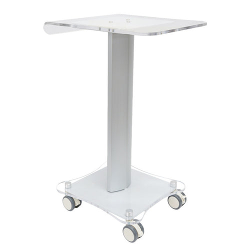 Beauty Cart with Acrylic Shelf Compact Beauty Cart with Handle Modern for Spas