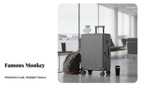 Front-Accessibleing Hardside Suitcase Long-Lasting Construction Wheeled Cabin