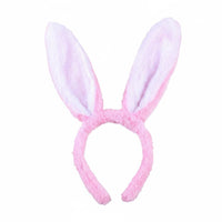 Fuzzy Bunny Ears Hair Hoop Comfortable Fit Costume Accessory Reusable for Women