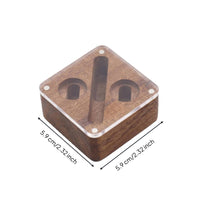 Wooden Display Box Gift Packaging Men's Accessories for Formal Events