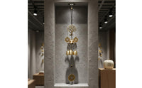 Dragon Wind Chime Gift Idea Brass Dragon Chime Good Luck for Balcony