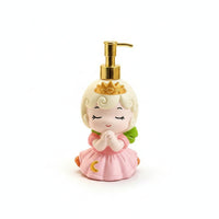 Princess Pump Bottle Crown Detail Bathroom Item Rounded Shape