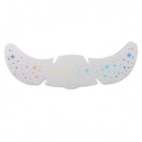 Face Tattoo Sticker Sheet White Backing Beauty Accessory Decorative Makeup