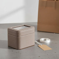 Portable Watch Holder Safeguarding Interior Portable Watch Organizer Long-Lasting Construction Clean-Clear