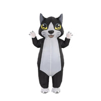 Inflatable Cat Suit Full Body Apparel Quick Inflating for Halloween, Parades