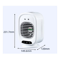Desktop Mist Fan 3 Speed Portable Misting Fan Quiet Function for Office Workers