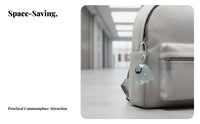 Luminous Ghost Charm Illuminatein-the-Dark Keychain Jelly-Like Texture
