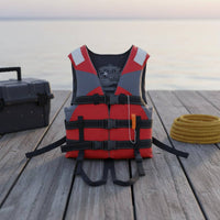 Adult Life Jacket Portable Fishing Life Vest Lightweight for Boating, Children