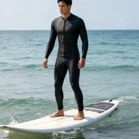 3mm Neoprene Wetsuit Top Thermal Insulation Long Sleeve Neoprene Top for Men