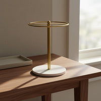 Wood Base Eyewear Stand Creative Eyeglasses Rack Space-Saving for Desk