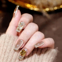 Removable Trapezoid Press On Nails
