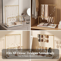 Open Structure Double-Layer Headband Rack Headband Rack Detachable