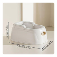 Wash Basin Easy to Sit Baby Washing Stool Non-Slip for Bathroom, Young Children