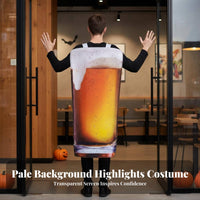 Beer Bottle Suit Funny Beer-Themed Tunic Fun Design for German Beer Festival