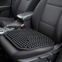Wood Bead Seat Pad Summer Use Breathable Car Seat Pad Easy to Install