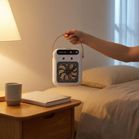 Mini Air Cooler Fan Metal Grille Humidifying Fan Quiet Functioning