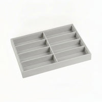 8-Slot Glasses Tray Open-Top Sunglass Tray Scratch Protection