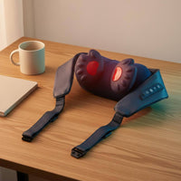 Electric Neck and Shoulder Massager Adjustable Intensity Heated Neck Massager