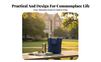 Small plain Color Handbag Reusable Portable Meal Pouch Easy to Clean for Adults