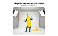 Gender-Neutral Banana Costume Lightweight Adult Banana Costume Comfortable Fit for Adults, Halloween, Stage Performances, Festivals