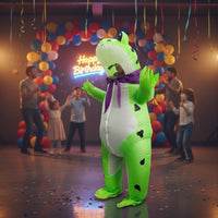 Inflatable Frog Costume Easy to Wear Amusing Amphibian Inflatable Outfit Not Stuffy Novelty Clothing for Adults, Party, Halloween
