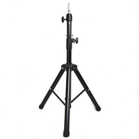 Mannequin Head Tripod Stand Folding Adjustable Hairpiece Stand Tripod