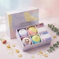 Bath and Soap Set Dried Flowers Bath Gift Set Handmade for Bathroom