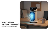 Energy Saving Desktop Misting Fan Quiet Operation Desktop Air Cooler 6 Speed Settings for Students, Dormitory, Office, Bedroom