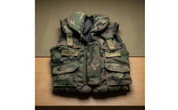 Vest Front Zip Defensive Gear Stitched for Collectors