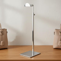 Handbag Display Stand Modern Design Metal Bag Display Rack Purse Hanger Stand Space-Saving Metal Purse Holder Easy Assembly