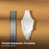 High Neck Doll Leotard Non-Staining 1/6 Scale Doll Bodysuit Alluring Design Halter Neck Single Piece Swimsuit for Hobbyists, Collection Display