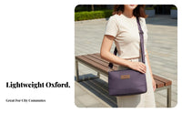 Large Capacity women's Crossbody Bag Adjustable Strap Nylon Crossbody Bag Wear Resistant for Commuters, Travelers, Daily Use, Shopping, Work
