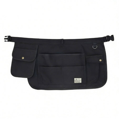 Multi-Pocket Work Apron Gender-Neutral Design Multi-Pocket Utility Apron
