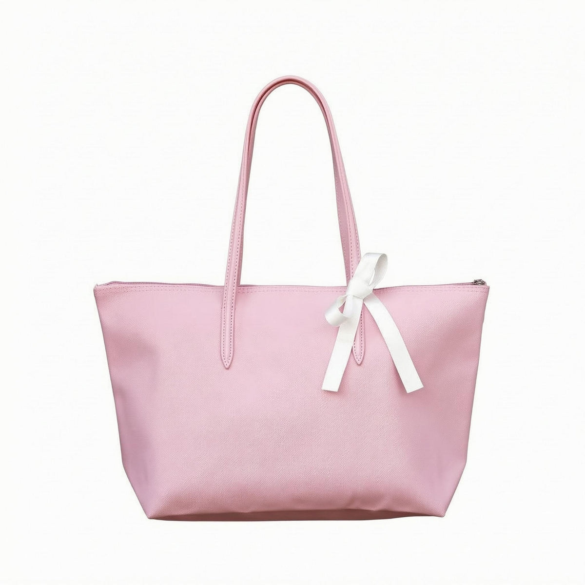 PVC Tote Bag Waterproof Structured Tote Bag Polished Finish for Women