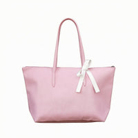 PVC Tote Bag Waterproof Structured Tote Bag Polished Finish for Women