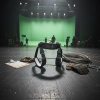 Half-Body Airborne Harness Mesh Padding Half Body Harness Metal Buckles