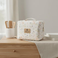 Wooden Makeup Toy Set Educational Toy Cosmetic Bag Fine Movement Skills
